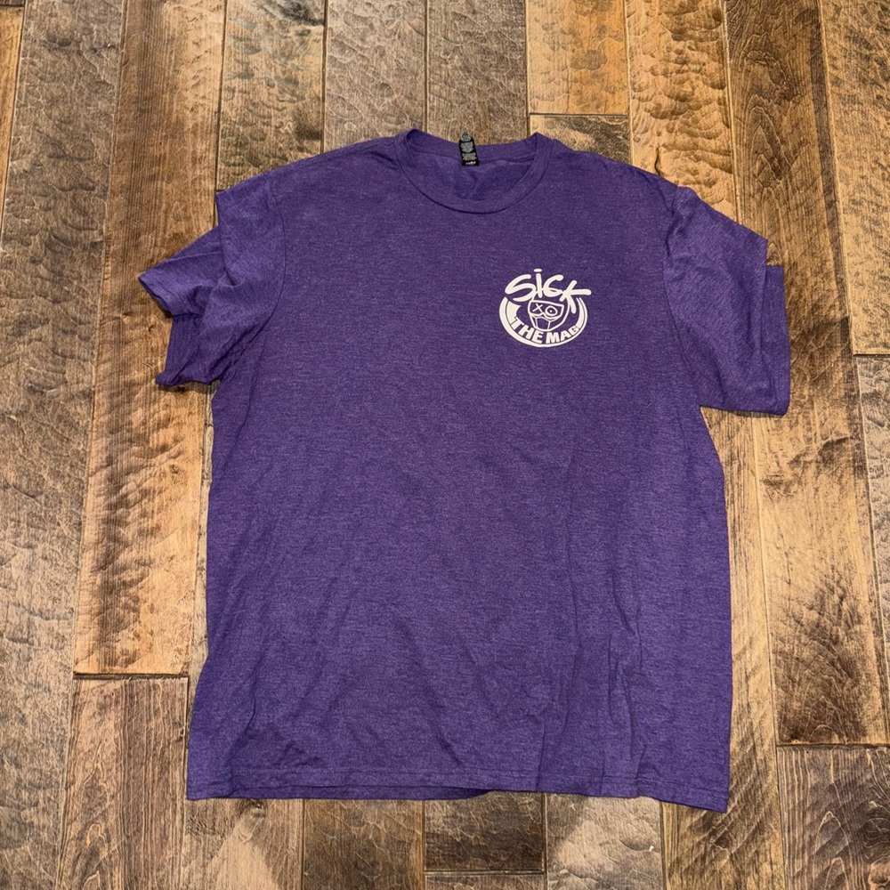 Men's Purple Graphic Tee